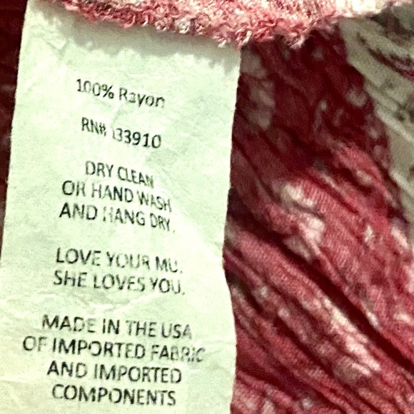 Show Me Your Mumu Red Paisley Dress Sz S - Picture 8 of 10